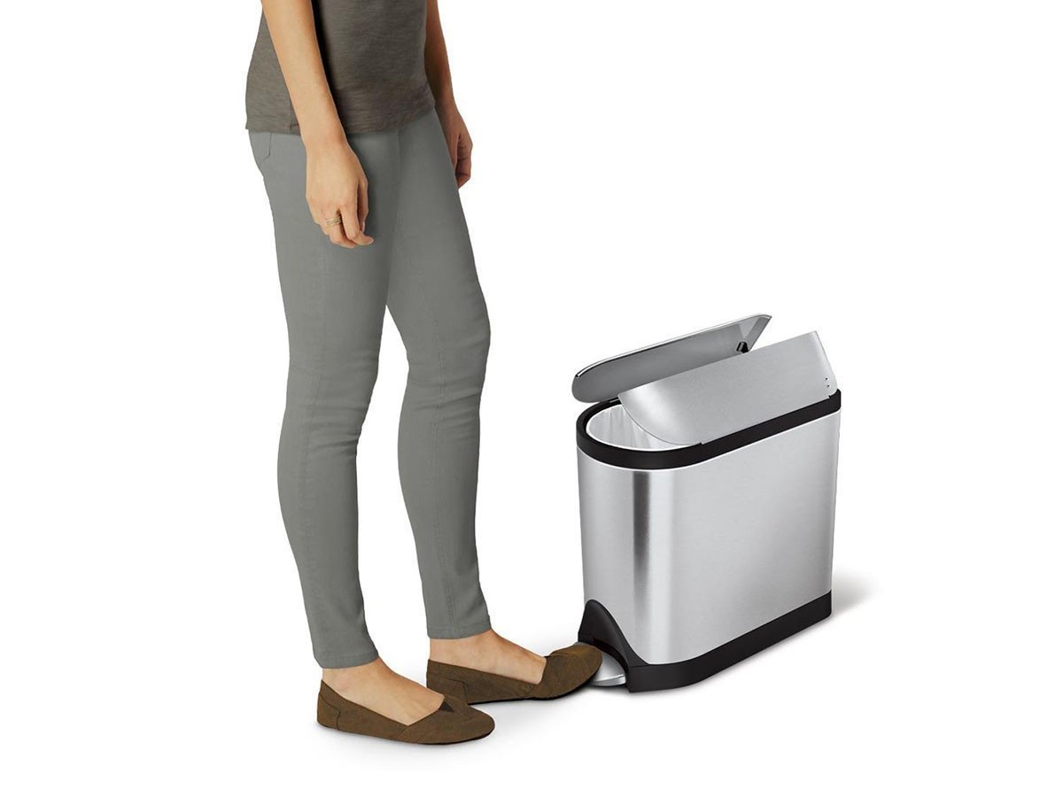 【シンプルヒューマン/SIMPLEHUMAN / GOODS】のSMALL CAN / スモールカン バタフライ ステップ ダストボックス 10L 人気、トレンドファッション・服の通販 founy(ファニー) 　コーティング　Coating, Coated Finish　シルバー　Silver, Metallic Silver　バタフライ　Butterfly, Butterfly Motif　ボックス　Boxy, Box Shape　ホーム・キャンプ・アウトドア・お取り寄せ　Home Living / Home & Lifestyle / Camping Gear / Outdoor Camping　家具・インテリア　Home Furniture & Interior. Stylish & Functional Living Spaces　その他 インテリア雑貨、家具　Home Decor & Furniture Extras　other-3|ID: prp329100001305876 ipo3291000000031515136