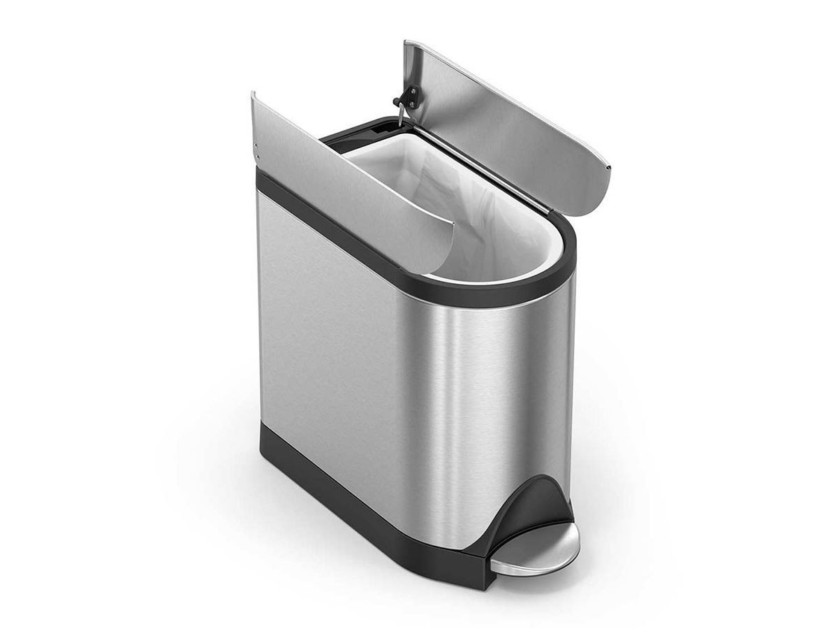 【シンプルヒューマン/SIMPLEHUMAN / GOODS】のSMALL CAN / スモールカン バタフライ ステップ ダストボックス 10L 人気、トレンドファッション・服の通販 founy(ファニー) 　コーティング　Coating, Coated Finish　シルバー　Silver, Metallic Silver　バタフライ　Butterfly, Butterfly Motif　ボックス　Boxy, Box Shape　ホーム・キャンプ・アウトドア・お取り寄せ　Home Living / Home & Lifestyle / Camping Gear / Outdoor Camping　家具・インテリア　Home Furniture & Interior. Stylish & Functional Living Spaces　その他 インテリア雑貨、家具　Home Decor & Furniture Extras　other-6|ID: prp329100001305876 ipo3291000000031515143