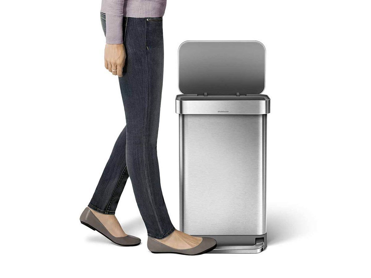 【シンプルヒューマン/SIMPLEHUMAN / GOODS】のSTEP CAN / ステップカン レクタンギュラー ステップダストボックス ライナーポケット付 45L 人気、トレンドファッション・服の通販 founy(ファニー) 　インナー　Innerwear　コーティング　Coating, Coated Finish　シルバー　Silver, Metallic Silver　ボックス　Boxy, Box Shape　ポケット　Pocket, Pocket Detail　ライナー　Liner, Inner Layer　送料無料　Free Shipping　ホーム・キャンプ・アウトドア・お取り寄せ　Home Living / Home & Lifestyle / Camping Gear / Outdoor Camping　家具・インテリア　Home Furniture & Interior. Stylish & Functional Living Spaces　その他 インテリア雑貨、家具　Home Decor & Furniture Extras　other-3|ID: prp329100001305878 ipo3291000000031515121