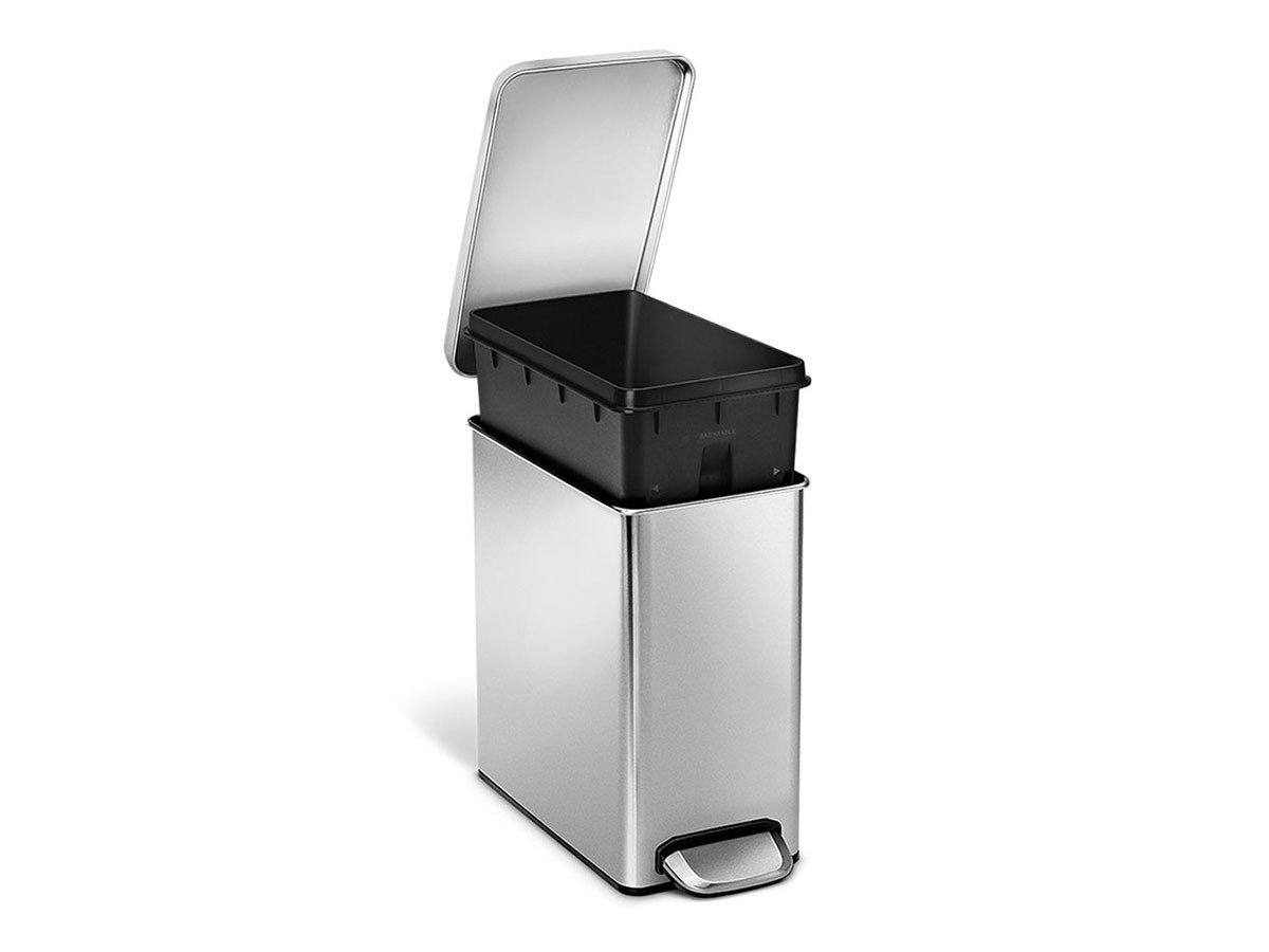【シンプルヒューマン/SIMPLEHUMAN / GOODS】のSMALL CAN / スモールカン プロフィール ステップ ダストボックス 10L 人気、トレンドファッション・服の通販 founy(ファニー) 　インナー　Innerwear　コーティング　Coating, Coated Finish　スリム　Slim, Slim Fit　デスク　Desk, Work Desk　ボックス　Boxy, Box Shape　ホーム・キャンプ・アウトドア・お取り寄せ　Home Living / Home & Lifestyle / Camping Gear / Outdoor Camping　家具・インテリア　Home Furniture & Interior. Stylish & Functional Living Spaces　その他 インテリア雑貨、家具　Home Decor & Furniture Extras　other-4|ID: prp329100001305880 ipo3291000000031518044