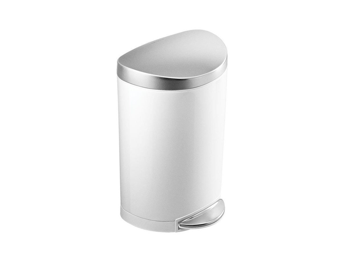 【シンプルヒューマン/SIMPLEHUMAN / GOODS】のSMALL CAN / スモールカン セミラウンド ステップ ダストボックス 10L 人気、トレンドファッション・服の通販 founy(ファニー) 　インナー　Innerwear　コーティング　Coating, Coated Finish　デスク　Desk, Work Desk　ボックス　Boxy, Box Shape　ラウンド　Round, Round Neck　ホーム・キャンプ・アウトドア・お取り寄せ　Home Living / Home & Lifestyle / Camping Gear / Outdoor Camping　家具・インテリア　Home Furniture & Interior. Stylish & Functional Living Spaces　その他 インテリア雑貨、家具　Home Decor & Furniture Extras　other-2|ID: prp329100001305881 ipo3291000000031518054