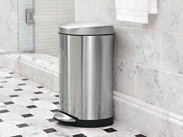 【シンプルヒューマン/SIMPLEHUMAN / GOODS】のSMALL CAN / スモールカン セミラウンド ステップ ダストボックス 10L 人気、トレンドファッション・服の通販 founy(ファニー) 　インナー　Innerwear　コーティング　Coating, Coated Finish　デスク　Desk, Work Desk　ボックス　Boxy, Box Shape　ラウンド　Round, Round Neck　ホーム・キャンプ・アウトドア・お取り寄せ　Home Living / Home & Lifestyle / Camping Gear / Outdoor Camping　家具・インテリア　Home Furniture & Interior. Stylish & Functional Living Spaces　その他 インテリア雑貨、家具　Home Decor & Furniture Extras　other-4|ID: prp329100001305881 ipo3291000000031518060