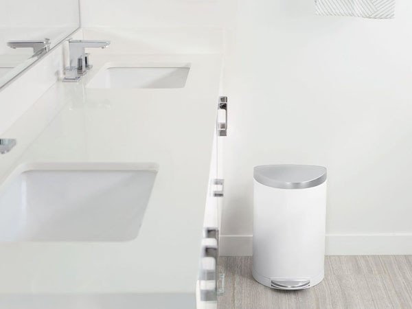 【シンプルヒューマン/SIMPLEHUMAN / GOODS】のSMALL CAN / スモールカン セミラウンド ステップ ダストボックス 10L 人気、トレンドファッション・服の通販 founy(ファニー) 　インナー　Innerwear　コーティング　Coating, Coated Finish　デスク　Desk, Work Desk　ボックス　Boxy, Box Shape　ラウンド　Round, Round Neck　ホーム・キャンプ・アウトドア・お取り寄せ　Home Living / Home & Lifestyle / Camping Gear / Outdoor Camping　家具・インテリア　Home Furniture & Interior. Stylish & Functional Living Spaces　その他 インテリア雑貨、家具　Home Decor & Furniture Extras　other-5|ID: prp329100001305881 ipo3291000000031518062