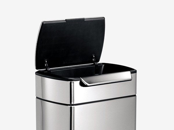 【シンプルヒューマン/SIMPLEHUMAN / GOODS】のDUAL COMPARTMENT TOUCH-BAR CAN / デュアルコンパートメント タッチバーカン レクタンギュラー タッチバーダストボックス 分別タイプ 48L 人気、トレンドファッション・服の通販 founy(ファニー) 送料無料 Free Shipping インナー Innerwear コーティング Coating, Coated Finish ボックス Boxy, Box Shape ホーム・キャンプ・アウトドア・お取り寄せ Home Living / Home & Lifestyle / Camping Gear / Outdoor Camping 家具・インテリア Home Furniture & Interior. Stylish & Functional Living Spaces その他 インテリア雑貨、家具 Home Decor & Furniture Extras other-6|ID: prp329100001305909 ipo3291000000031518167