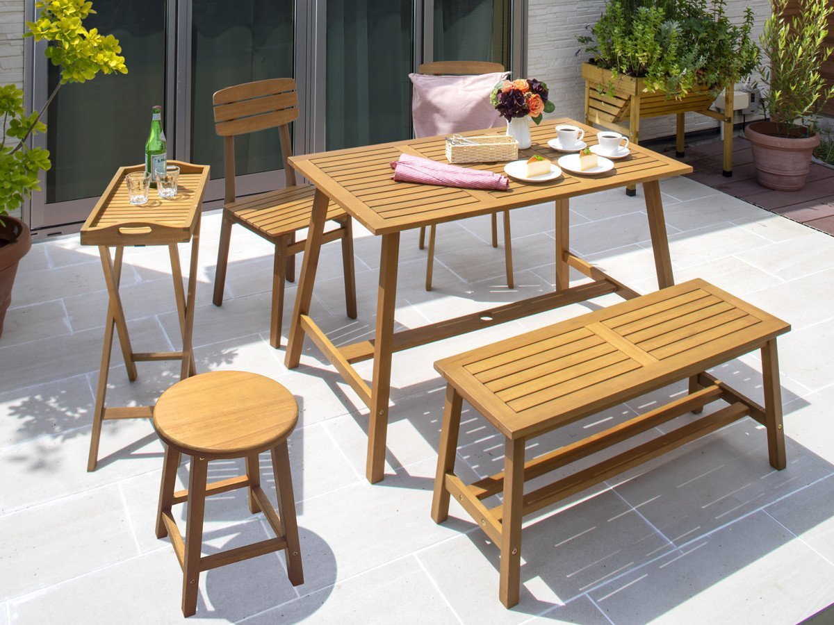【ピエニュ/PIEDS NUS / GOODS】のMarrie Wood Dining Table / マリーウッド ダイニングテーブル 人気、トレンドファッション・服の通販 founy(ファニー) 　送料無料　Free Shipping　ガーデン　Garden　シンプル　Simple　テーブル　Table　other-2|ID: prp329100001326484 ipo3291000000031517901