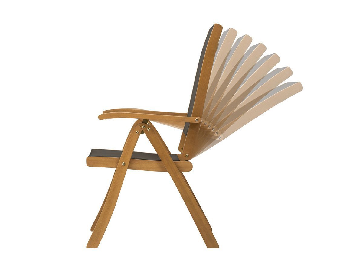 【ピエニュ/PIEDS NUS / GOODS】のMarrie Wood Reclining Chair / マリーウッド リクライニングチェアー インテリア・キッズ・メンズ・レディースファッション・服の通販 founy(ファニー) 　送料無料　Free Shipping　ガーデン　Garden　コンパクト　Compact　メッシュ　Mesh　7段階でリクライニングできます。|ID: prp329100001326489 ipo3291000000025320268