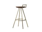 【イカサ/IKASAS / GOODS】のKANTO BAR STOOL / カント バースツール ウッド:ウォルナット|ID:prp329100001329023