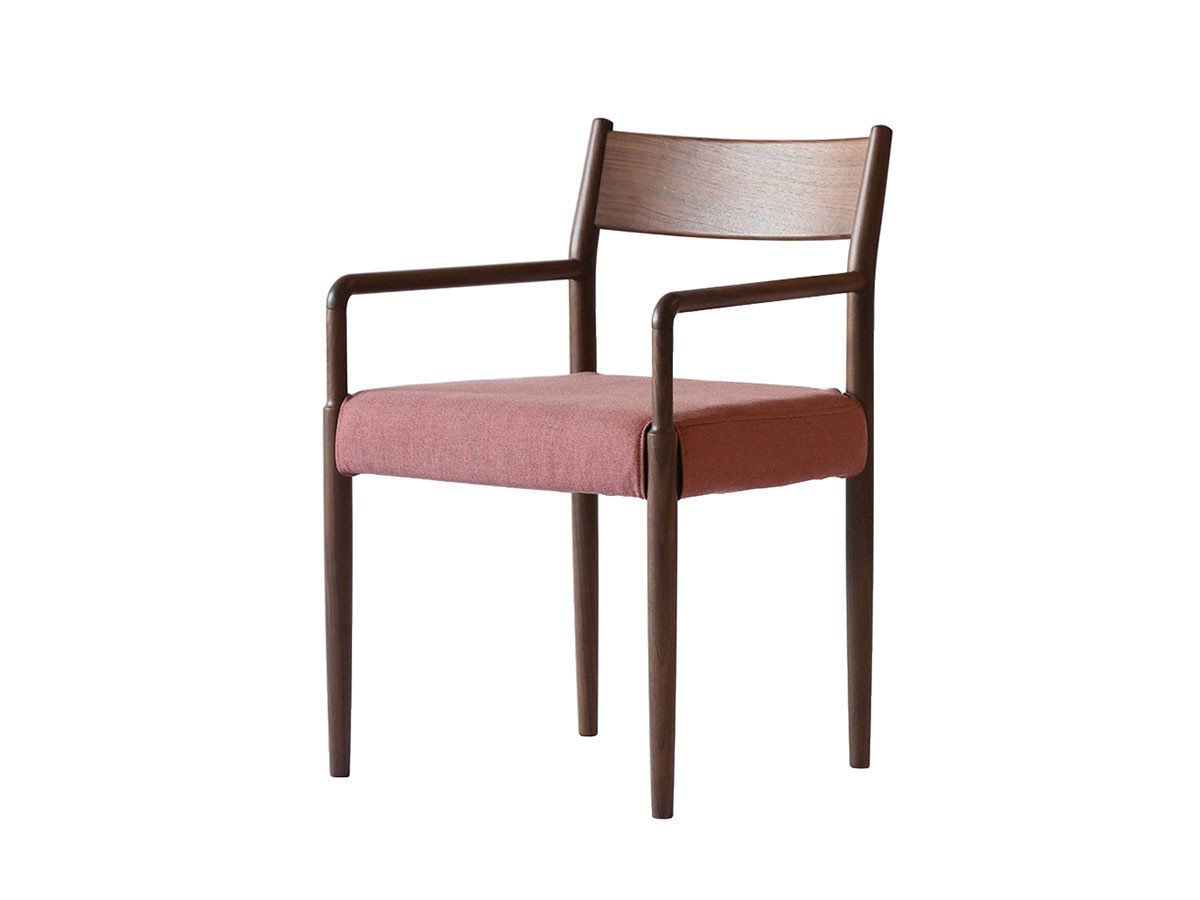 【イカサ/IKASAS / GOODS】のSUIPPO ARM CHAIR / スイッポ アームチェア インテリア・キッズ・メンズ・レディースファッション・服の通販 founy(ファニー) 　送料無料　Free Shipping　クール　Cool, Chic　スタンダード　Standard, Basic　軽量　Lightweight, Ultra Light　ホーム・キャンプ・アウトドア・お取り寄せ　Home Living / Home & Lifestyle / Camping Gear / Outdoor Camping　家具・インテリア　Home Furniture & Interior. Stylish & Functional Living Spaces　チェア・椅子　Seating & Chairs　ダイニングチェア・木製チェア　Dining Chairs　ホーム・キャンプ・アウトドア・お取り寄せ　Home Living / Home & Lifestyle / Camping Gear / Outdoor Camping　家具・インテリア　Home Furniture & Interior. Stylish & Functional Living Spaces　チェア・椅子　Seating & Chairs　アームチェア・アクセントチェア　Armchairs & Accent Chairs　フレーム:ウォルナット、張地:V11|ID: prp329100001335463 ipo3291000000030195927