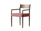 【イカサ/IKASAS / GOODS】のSUIPPO ARM CHAIR / スイッポ アームチェア フレーム:ウォルナット、張地:V11|ID: prp329100001335463 ipo3291000000034566764