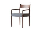 【イカサ/IKASAS / GOODS】のSUIPPO ARM CHAIR / スイッポ アームチェア フレーム:ウォルナット、張地:V64|ID: prp329100001335463 ipo3291000000034566779