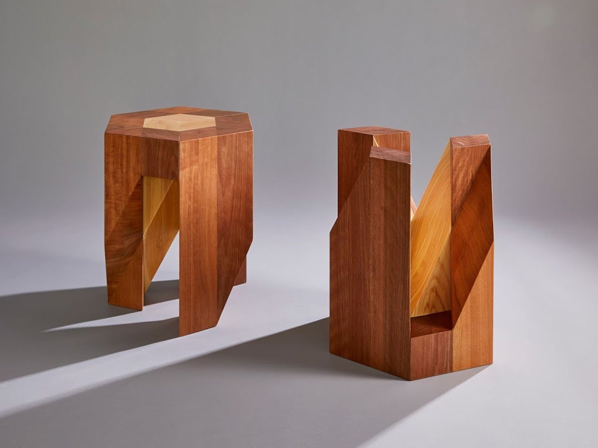 【タメン/TAMEN / GOODS】のYosegi Pair Stool / 寄木 ペアスツール 人気、トレンドファッション・服の通販 founy(ファニー) 　送料無料　Free Shipping　テーブル　Table, Dining Table　ニューヨーク　New York, NYC Style　ホーム・キャンプ・アウトドア・お取り寄せ　Home Living / Home & Lifestyle / Camping Gear / Outdoor Camping　家具・インテリア　Home Furniture & Interior. Stylish & Functional Living Spaces　チェア・椅子　Seating & Chairs　スツール・バースツール　Stools & Bar Stools　other-5|ID: prp329100001335466 ipo3291000000031517602