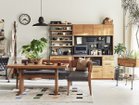 【イージーライフ/Easy Life / GOODS】のGALVA DINING BOARD / ガルバ ダイニングボード 幅140cm(オーク) 「アトランダム ユニットシェルフ」と組み合わせたイメージ|ID: prp329100001343537 ipo3291000000033331242