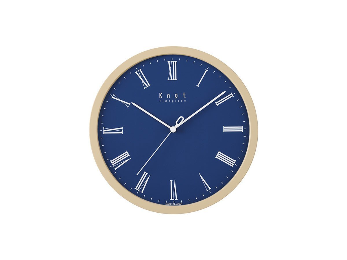 【ノット/Knot / GOODS】のClock Roman / クロック ローマン インテリア・キッズ・メンズ・レディースファッション・服の通販 founy(ファニー) 　エレガント 上品　Elegant　腕時計　Watch　ガラス　Glass　クラシック　Classic　シンプル　Simple　時計　Clock　人気　Popularity　フレーム　Flame　モチーフ　Motif　送料無料　Free Shipping　日本製　Made In Japan　ホーム・キャンプ・アウトドア・お取り寄せ　Home,Garden,Outdoor,Camping Gear　家具・インテリア　Furniture　その他 インテリア雑貨、家具　Furniture, Interior, Others　文字盤:ブルー、フレーム:オーク|ID: prp329100001343555 ipo3291000000030195193