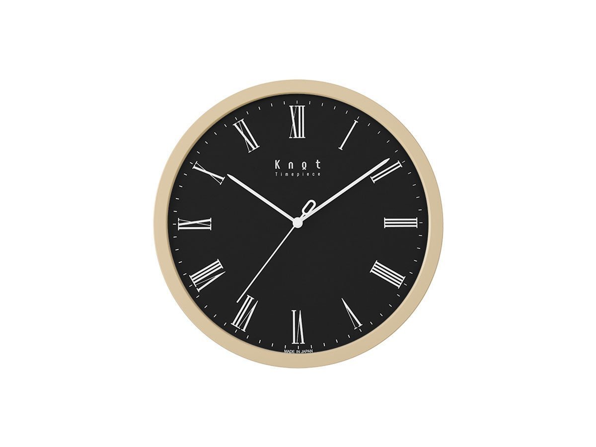 【ノット/Knot / GOODS】のClock Roman / クロック ローマン インテリア・キッズ・メンズ・レディースファッション・服の通販 founy(ファニー) 　エレガント 上品　Elegant　腕時計　Watch　ガラス　Glass　クラシック　Classic　シンプル　Simple　時計　Clock　人気　Popularity　フレーム　Flame　モチーフ　Motif　送料無料　Free Shipping　日本製　Made In Japan　ホーム・キャンプ・アウトドア・お取り寄せ　Home,Garden,Outdoor,Camping Gear　家具・インテリア　Furniture　その他 インテリア雑貨、家具　Furniture, Interior, Others　文字盤:ブラック、フレーム:オーク|ID: prp329100001343555 ipo3291000000030195265