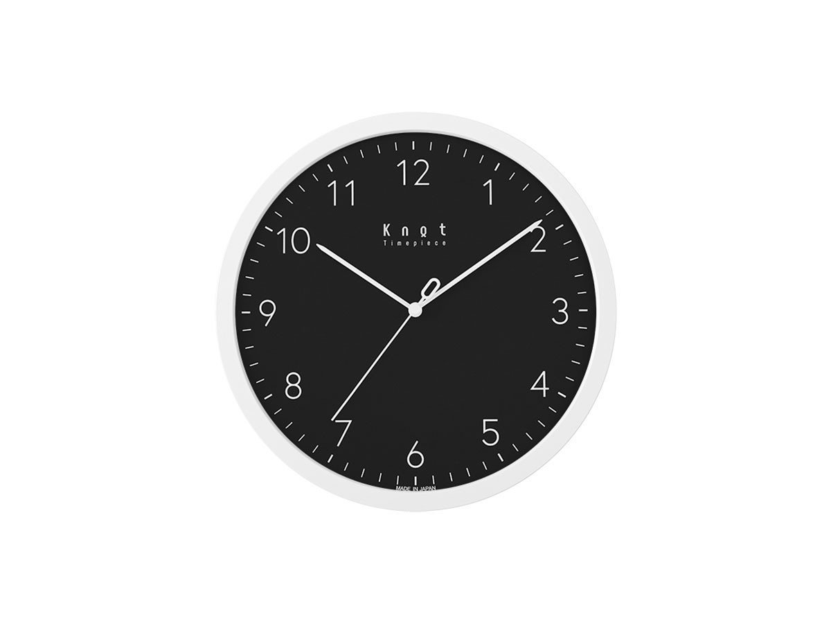 【ノット/Knot / GOODS】のClock Arabic / クロック アラビック インテリア・キッズ・メンズ・レディースファッション・服の通販 founy(ファニー) 　腕時計　Watch　ガラス　Glass　クラシック　Classic　シンプル　Simple　時計　Clock　人気　Popularity　フレーム　Flame　モチーフ　Motif　送料無料　Free Shipping　日本製　Made In Japan　ホーム・キャンプ・アウトドア・お取り寄せ　Home,Garden,Outdoor,Camping Gear　家具・インテリア　Furniture　その他 インテリア雑貨、家具　Furniture, Interior, Others　文字盤:ブラック、フレーム:ホワイト|ID: prp329100001343556 ipo3291000000030195290