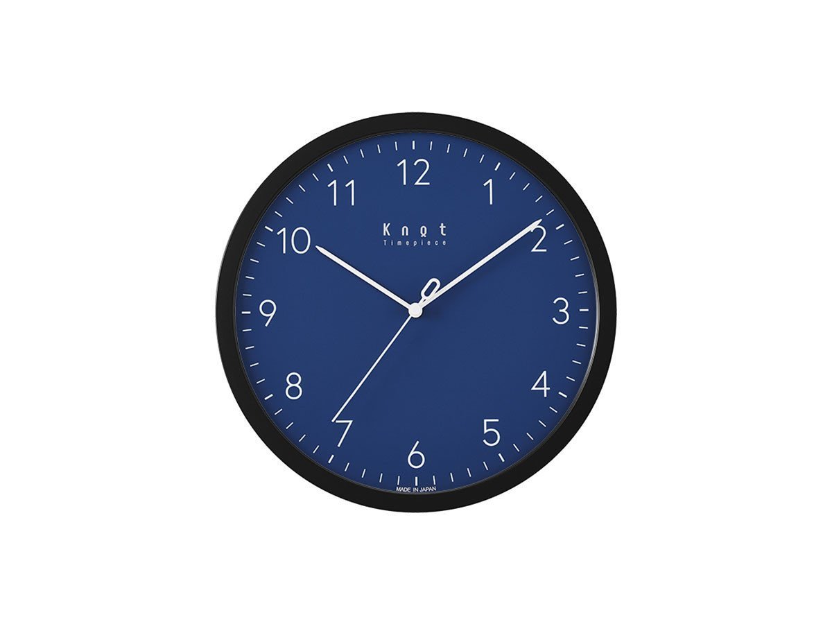 【ノット/Knot / GOODS】のClock Arabic / クロック アラビック インテリア・キッズ・メンズ・レディースファッション・服の通販 founy(ファニー) 　腕時計　Watch　ガラス　Glass　クラシック　Classic　シンプル　Simple　時計　Clock　人気　Popularity　フレーム　Flame　モチーフ　Motif　送料無料　Free Shipping　日本製　Made In Japan　ホーム・キャンプ・アウトドア・お取り寄せ　Home,Garden,Outdoor,Camping Gear　家具・インテリア　Furniture　その他 インテリア雑貨、家具　Furniture, Interior, Others　文字盤:ブルー、フレーム:ブラック|ID: prp329100001343556 ipo3291000000030195330