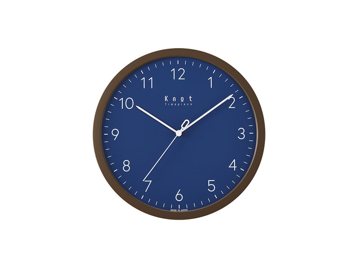【ノット/Knot / GOODS】のClock Arabic / クロック アラビック インテリア・キッズ・メンズ・レディースファッション・服の通販 founy(ファニー) 　腕時計　Watch　ガラス　Glass　クラシック　Classic　シンプル　Simple　時計　Clock　人気　Popularity　フレーム　Flame　モチーフ　Motif　送料無料　Free Shipping　日本製　Made In Japan　ホーム・キャンプ・アウトドア・お取り寄せ　Home,Garden,Outdoor,Camping Gear　家具・インテリア　Furniture　その他 インテリア雑貨、家具　Furniture, Interior, Others　文字盤:ブルー、フレーム:ダークブラウン|ID: prp329100001343556 ipo3291000000030195392
