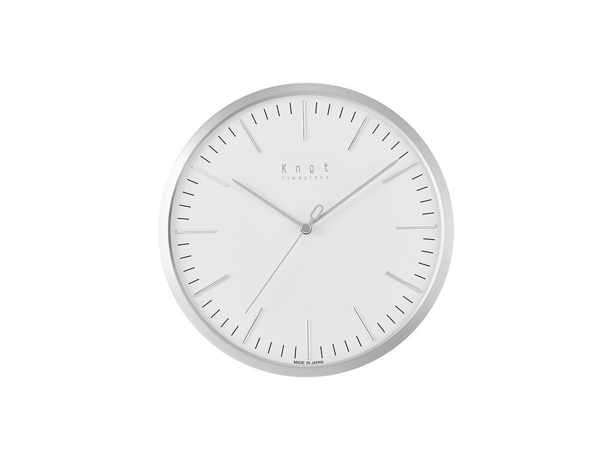 【ノット/Knot / GOODS】のClock 3D Bar / クロック 3D バー インテリア・キッズ・メンズ・レディースファッション・服の通販 founy(ファニー) 　腕時計　Watch　ガラス　Glass　クラシック　Classic　シンプル　Simple　時計　Clock　人気　Popularity　フレーム　Flame　モチーフ　Motif　送料無料　Free Shipping　日本製　Made In Japan　ホーム・キャンプ・アウトドア・お取り寄せ　Home,Garden,Outdoor,Camping Gear　家具・インテリア　Furniture　その他 インテリア雑貨、家具　Furniture, Interior, Others　文字盤:ホワイト、フレーム:アルミニウム|ID: prp329100001343559 ipo3291000000030195502