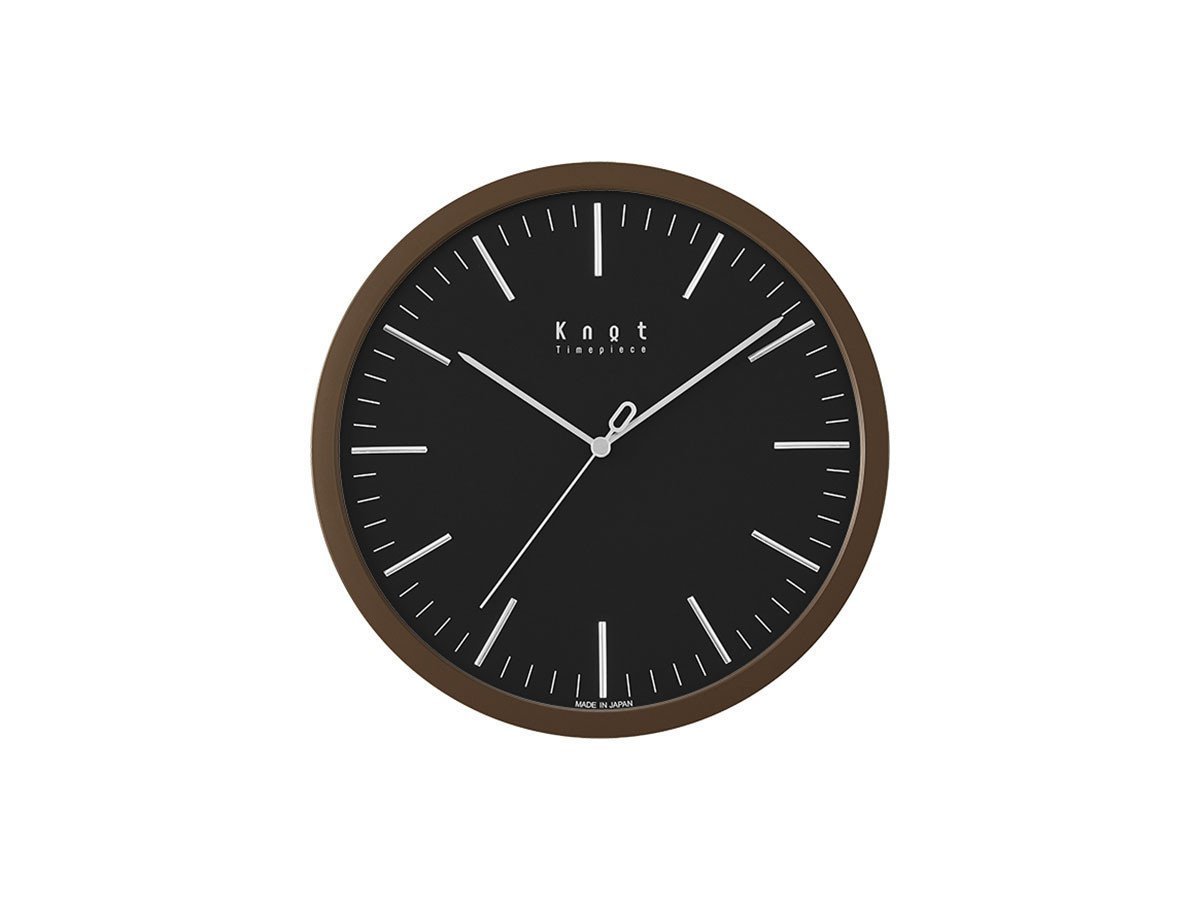 【ノット/Knot / GOODS】のClock 3D Bar / クロック 3D バー インテリア・キッズ・メンズ・レディースファッション・服の通販 founy(ファニー) 　腕時計　Watch　ガラス　Glass　クラシック　Classic　シンプル　Simple　時計　Clock　人気　Popularity　フレーム　Flame　モチーフ　Motif　送料無料　Free Shipping　日本製　Made In Japan　ホーム・キャンプ・アウトドア・お取り寄せ　Home,Garden,Outdoor,Camping Gear　家具・インテリア　Furniture　その他 インテリア雑貨、家具　Furniture, Interior, Others　文字盤:ブラック、フレーム:ダークブラウン|ID: prp329100001343559 ipo3291000000030195609
