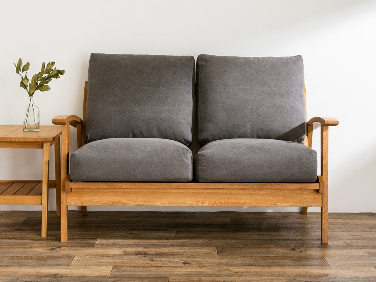 【ドアーズリビングプロダクツ/DOORS LIVING PRODUCTS / GOODS】のBothy Canvas Sofa 2P / ボシー キャンバスソファ 2P インテリア・キッズ・メンズ・レディースファッション・服の通販 founy(ファニー) 　キャンバス　Canvas　スタンダード　Standard　フィット　Fit　フレーム　Flame　リラックス　Relax　ホーム・キャンプ・アウトドア・お取り寄せ　Home,Garden,Outdoor,Camping Gear　家具・インテリア　Furniture　ソファー　Sofa　張地:グレー|ID: prp329100001354846 ipo3291000000007880543