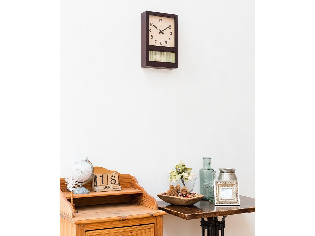 【フライミーパーラー/FLYMEe Parlor / GOODS】のWall Clock / 振り子時計 #107843 人気、トレンドファッション・服の通販 founy(ファニー) 　送料無料　Free Shipping　アンティーク　Antique-Inspired　ガラス　Glass, Glassware　ストライプ　Stripe, Striped Pattern　時計　Watch, Wristwatch　ホーム・キャンプ・アウトドア・お取り寄せ　Home Living / Home & Lifestyle / Camping Gear / Outdoor Camping　家具・インテリア　Home Furniture & Interior. Stylish & Functional Living Spaces　その他 インテリア雑貨、家具　Home Decor & Furniture Extras　other-5|ID: prp329100001354865 ipo3291000000031516907