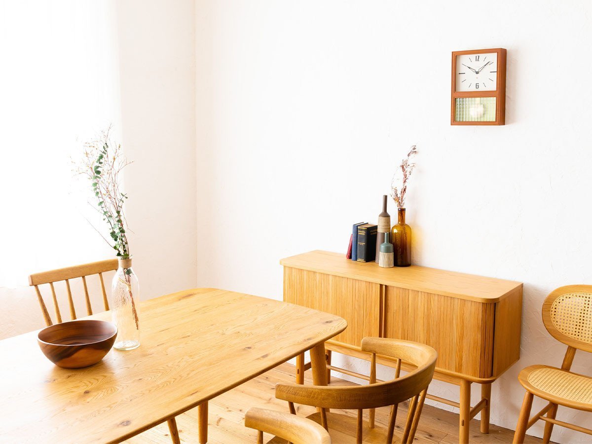 【フライミーパーラー/FLYMEe Parlor / GOODS】のWall Clock / 振り子時計 #107841 人気、トレンドファッション・服の通販 founy(ファニー) 　送料無料　Free Shipping　クラシック　Classic, Timeless Style　チェック　Check, Plaid, Tartan　ブロック　Block, Solid Block Pattern　モダン　Modern, Contemporary　時計　Watch, Wristwatch　ホーム・キャンプ・アウトドア・お取り寄せ　Home Living / Home & Lifestyle / Camping Gear / Outdoor Camping　家具・インテリア　Home Furniture & Interior. Stylish & Functional Living Spaces　その他 インテリア雑貨、家具　Home Decor & Furniture Extras　other-3|ID: prp329100001354869 ipo3291000000031515330