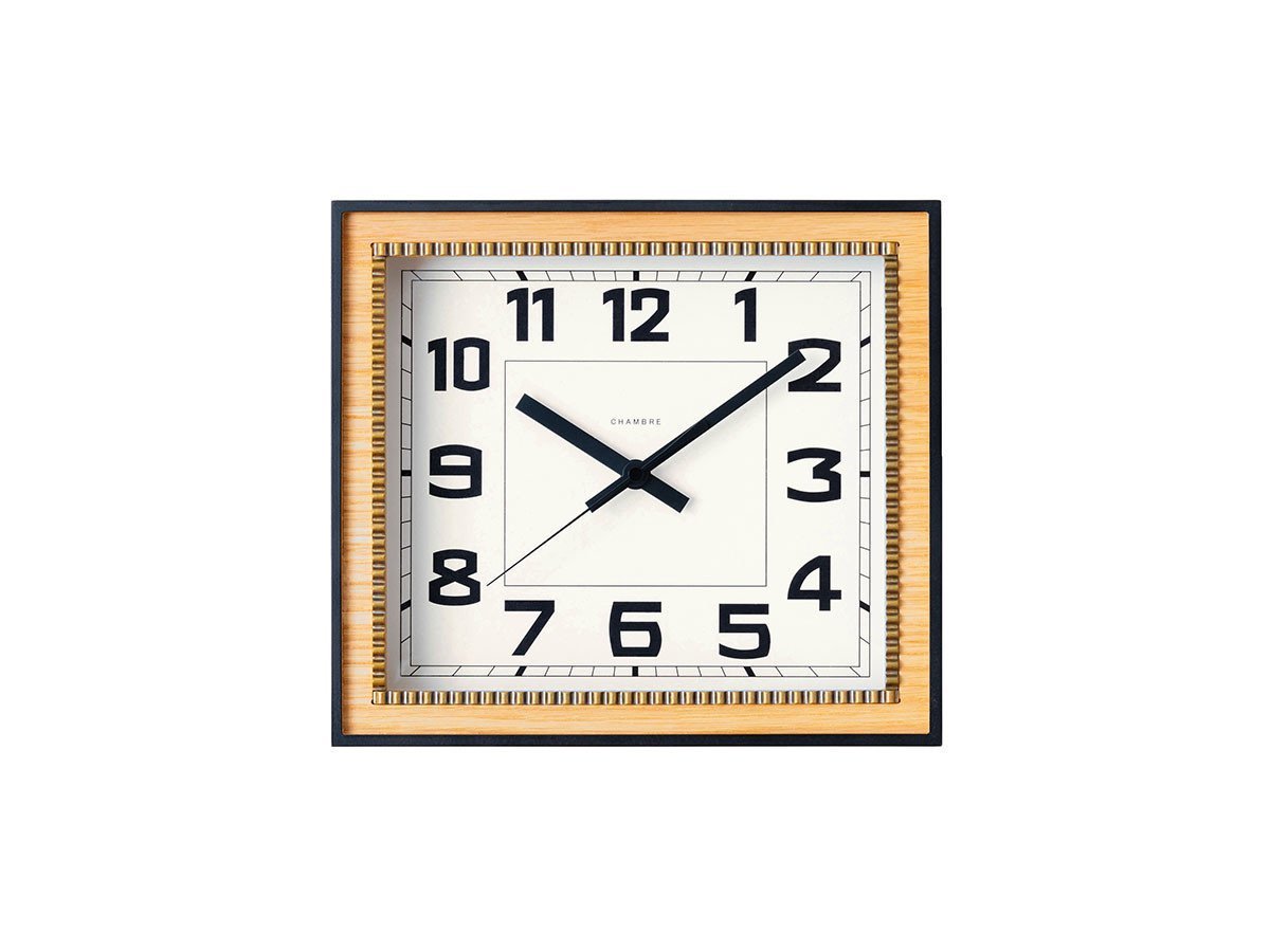 【フライミーパーラー/FLYMEe Parlor / GOODS】のWall Clock / ウォールクロック #107844 インテリア・キッズ・メンズ・レディースファッション・服の通販 founy(ファニー) 　送料無料　Free Shipping　ウッド　Wood　シンプル　Simple　スクエア　Square　モチーフ　Motif　時計　Clock　ホーム・キャンプ・アウトドア・お取り寄せ　Home,Garden,Outdoor,Camping Gear　家具・インテリア　Furniture　その他 インテリア雑貨、家具　Furniture, Interior, Others　オーク|ID: prp329100001354873 ipo3291000000007880587