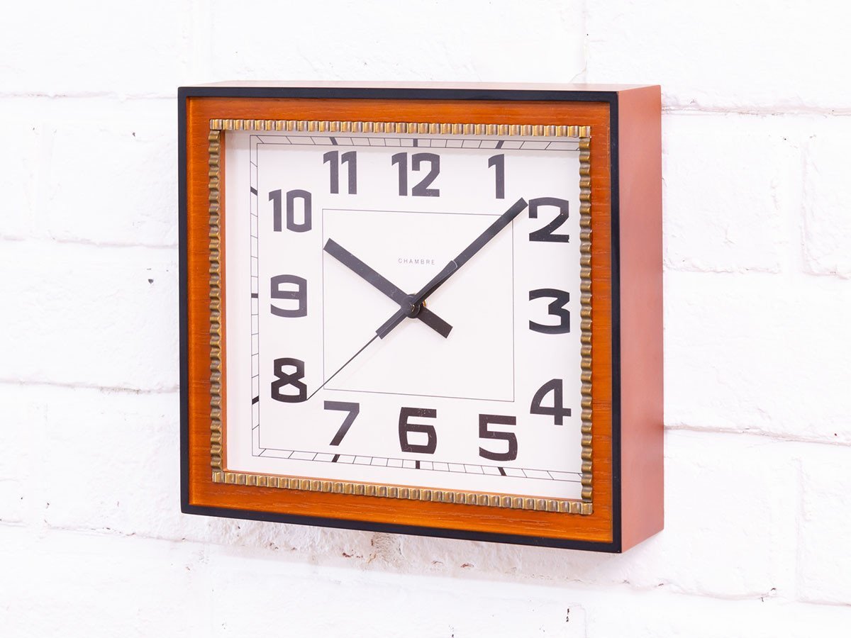 【フライミーパーラー/FLYMEe Parlor / GOODS】のWall Clock / ウォールクロック #107844 人気、トレンドファッション・服の通販 founy(ファニー) 　送料無料　Free Shipping　ウッド　Wooden Design　シンプル　Simple, Minimal　スクエア　Square, Square Shape　モチーフ　Motif, Design Theme　時計　Watch, Wristwatch　ホーム・キャンプ・アウトドア・お取り寄せ　Home Living / Home & Lifestyle / Camping Gear / Outdoor Camping　家具・インテリア　Home Furniture & Interior. Stylish & Functional Living Spaces　その他 インテリア雑貨、家具　Home Decor & Furniture Extras　other-3|ID: prp329100001354873 ipo3291000000031516944