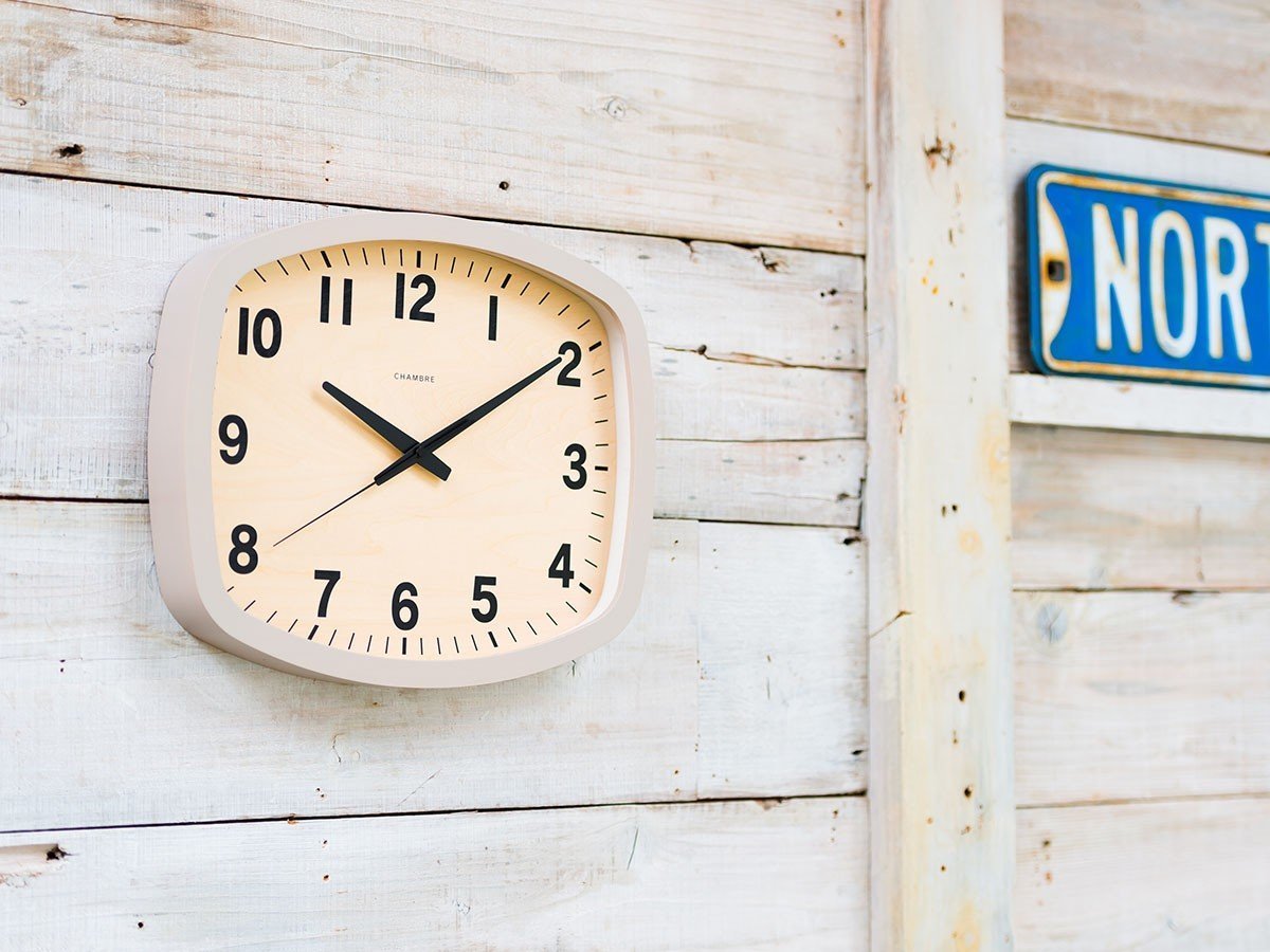 【フライミー ヴェール/FLYMEe vert / GOODS】のWall Clock / ウォールクロック #107934 人気、トレンドファッション・服の通販 founy(ファニー) 　送料無料　Free Shipping　スクエア　Square　フォルム　Form　ヴィンテージ　Vintage　時計　Clock　ホーム・キャンプ・アウトドア・お取り寄せ　Home,Garden,Outdoor,Camping Gear　家具・インテリア　Furniture　その他 インテリア雑貨、家具　Furniture, Interior, Others　other-6|ID: prp329100001354876 ipo3291000000031497981