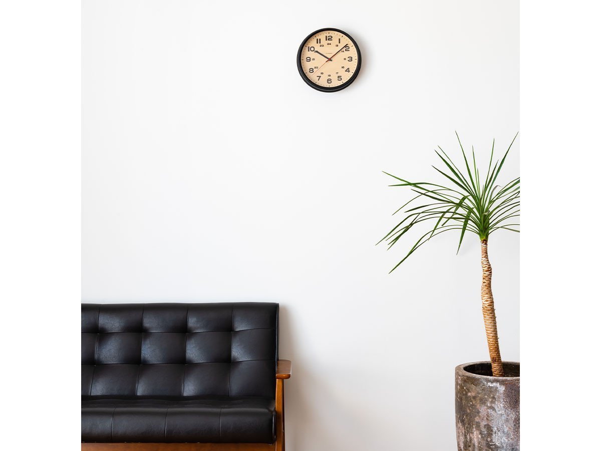 【フライミーパーラー/FLYMEe Parlor / GOODS】のWall Clock / ウォールクロック #107837 インテリア・キッズ・メンズ・レディースファッション・服の通販 founy(ファニー) 　送料無料　Free Shipping　フレーム　Frame, Outline　時計　Watch, Wristwatch　ホーム・キャンプ・アウトドア・お取り寄せ　Home Living / Home & Lifestyle / Camping Gear / Outdoor Camping　家具・インテリア　Home Furniture & Interior. Stylish & Functional Living Spaces　その他 インテリア雑貨、家具　Home Decor & Furniture Extras　ブラック|ID: prp329100001354886 ipo3291000000030193348