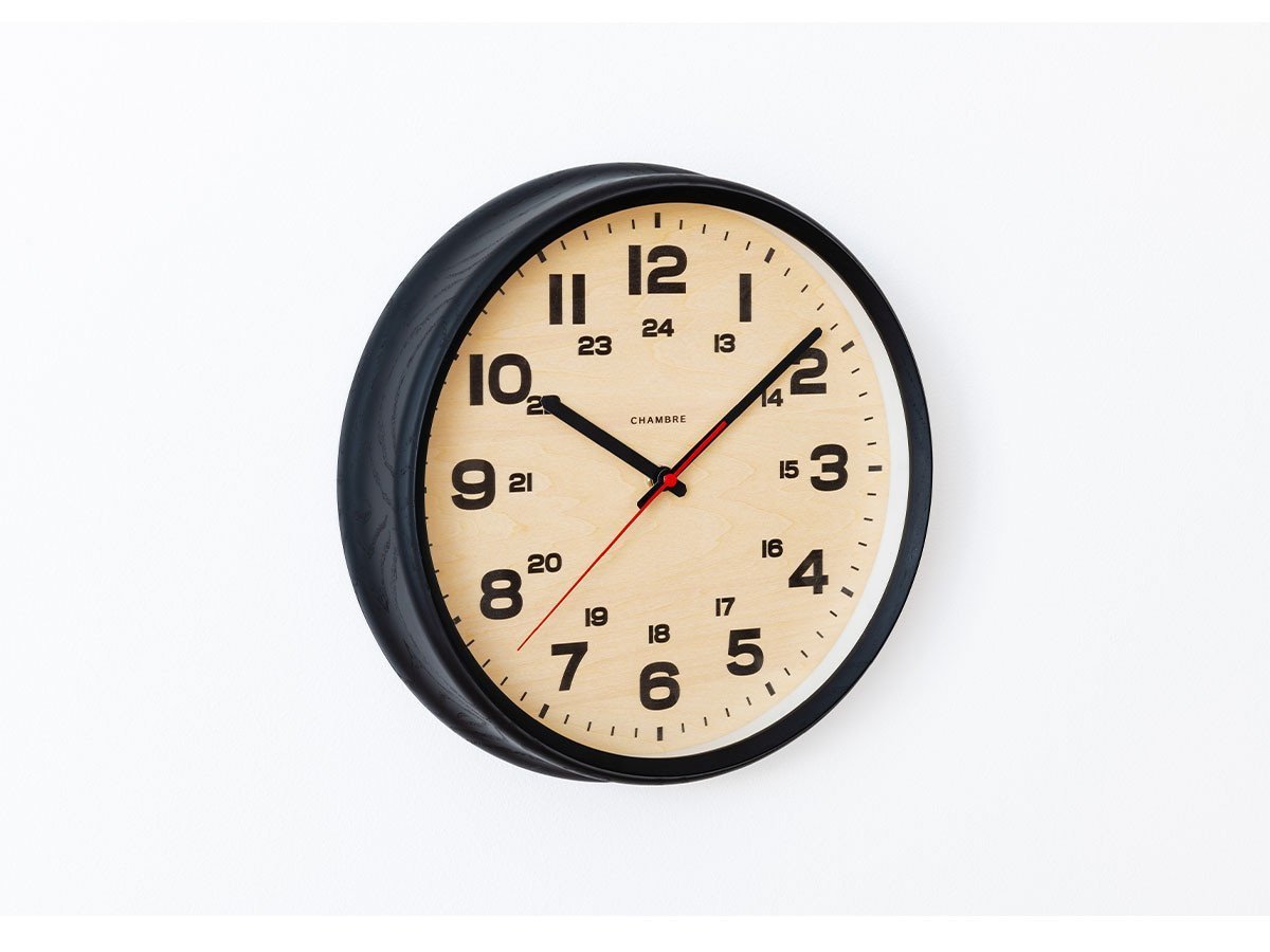 【フライミーパーラー/FLYMEe Parlor / GOODS】のWall Clock / ウォールクロック #107837 インテリア・キッズ・メンズ・レディースファッション・服の通販 founy(ファニー) 　送料無料　Free Shipping　フレーム　Frame, Outline　時計　Watch, Wristwatch　ホーム・キャンプ・アウトドア・お取り寄せ　Home Living / Home & Lifestyle / Camping Gear / Outdoor Camping　家具・インテリア　Home Furniture & Interior. Stylish & Functional Living Spaces　その他 インテリア雑貨、家具　Home Decor & Furniture Extras　ブラック|ID: prp329100001354886 ipo3291000000030193368