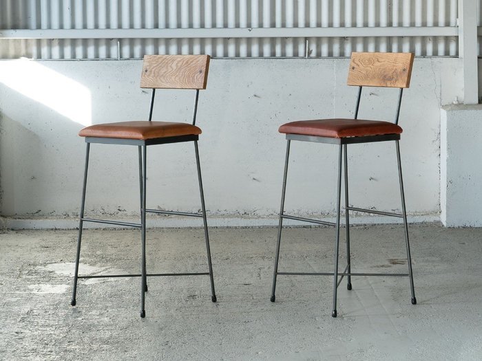 【シカク/SIKAKU / GOODS】のSK COUNTER CHAIR leather / SK カウンターチェア レザー インテリア・キッズ・メンズ・レディースファッション・服の通販 founy(ファニー) https://founy.com/ オイル Oil キャップ Cap クッション Cushion フォーム Form ホーム・キャンプ・アウトドア・お取り寄せ Home,Garden,Outdoor,Camping Gear 家具・インテリア Furniture チェア・椅子 Chair カウンターチェア・ハイスツール Counter Chair/High Stool |ID: prp329100001364751 ipo3291000000030183557
