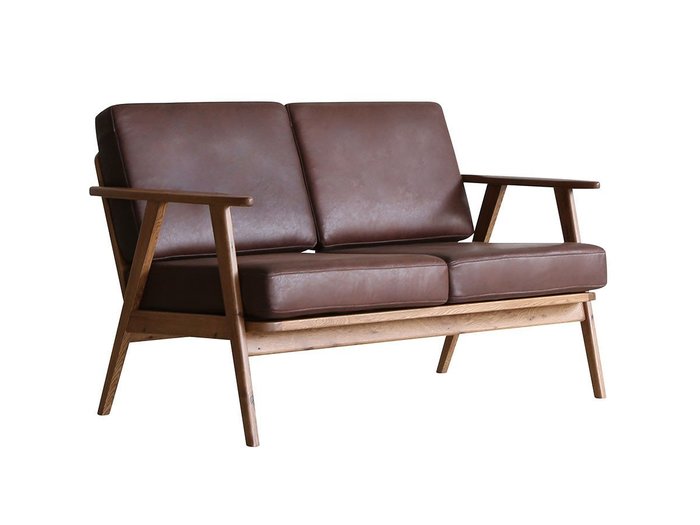 【クラッシュゲート/CRASH GATE / GOODS】のHARRIS SOFA / ハリス 2人掛けソファ(レザーテックス × ナラ材 / 水性塗装) インテリア・キッズ・メンズ・レディースファッション・服の通販 founy(ファニー) https://founy.com/ オイル Oil ファブリック Fabric フレーム Flame ヴィンテージ Vintage ホーム・キャンプ・アウトドア・お取り寄せ Home,Garden,Outdoor,Camping Gear 家具・インテリア Furniture ソファー Sofa |ID: prp329100001442023 ipo3291000000030256880