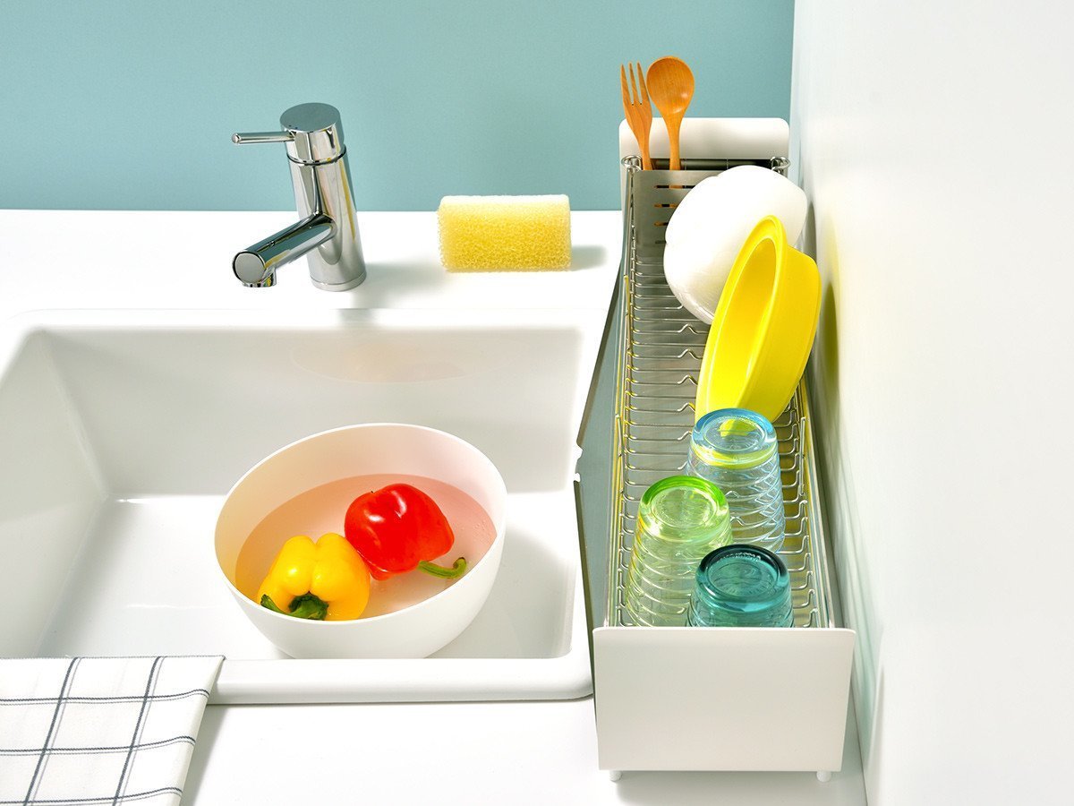 【フライミーアクセソワ/FLYMEe accessoire / GOODS】のDish Drainer / 水切りラック ロングタイプ #107962 人気、トレンドファッション・服の通販 founy(ファニー) 　送料無料　Free Shipping　おすすめ　Recommended / Our Picks　スリム　Slim, Slim Fit　ロング　Long, Long-Length　ワイヤー　Wire, Wired Bra　皿　Plate, Dish　ホーム・キャンプ・アウトドア・お取り寄せ　Home Living / Home & Lifestyle / Camping Gear / Outdoor Camping　キッチン・ダイニング　Kitchen & Dining Essentials. Stylish & Functional Tableware　キッチン収納　Kitchen Storage　other-4|ID: prp329100001442028 ipo3291000000031516396