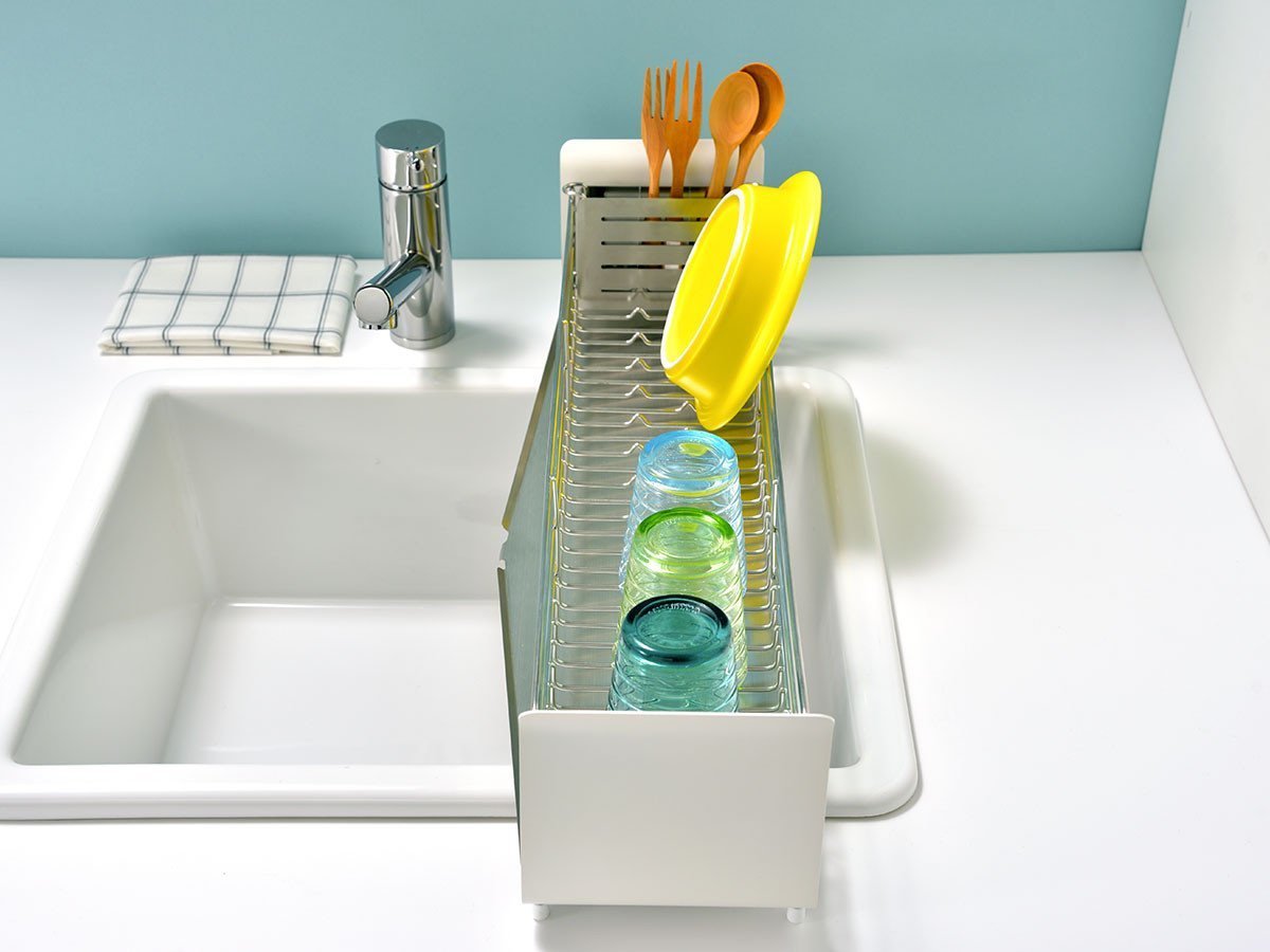 【フライミーアクセソワ/FLYMEe accessoire / GOODS】のDish Drainer / 水切りラック ロングタイプ #107962 人気、トレンドファッション・服の通販 founy(ファニー) 　送料無料　Free Shipping　おすすめ　Recommended / Our Picks　スリム　Slim, Slim Fit　ロング　Long, Long-Length　ワイヤー　Wire, Wired Bra　皿　Plate, Dish　ホーム・キャンプ・アウトドア・お取り寄せ　Home Living / Home & Lifestyle / Camping Gear / Outdoor Camping　キッチン・ダイニング　Kitchen & Dining Essentials. Stylish & Functional Tableware　キッチン収納　Kitchen Storage　other-5|ID: prp329100001442028 ipo3291000000031516398
