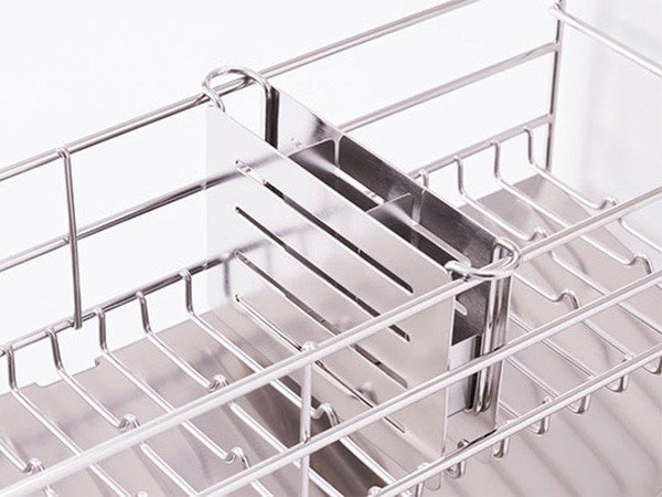 【フライミーアクセソワ/FLYMEe accessoire / GOODS】のDish Drainer / 水切りラック ロングタイプ #107962 インテリア・キッズ・メンズ・レディースファッション・服の通販 founy(ファニー) 　送料無料　Free Shipping　おすすめ　Recommended / Our Picks　スリム　Slim, Slim Fit　ロング　Long, Long-Length　ワイヤー　Wire, Wired Bra　皿　Plate, Dish　ホーム・キャンプ・アウトドア・お取り寄せ　Home Living / Home & Lifestyle / Camping Gear / Outdoor Camping　キッチン・ダイニング　Kitchen & Dining Essentials. Stylish & Functional Tableware　キッチン収納　Kitchen Storage　カトラリースタンドはお好みの位置に移動可能です。|ID: prp329100001442028 ipo3291000000031930747
