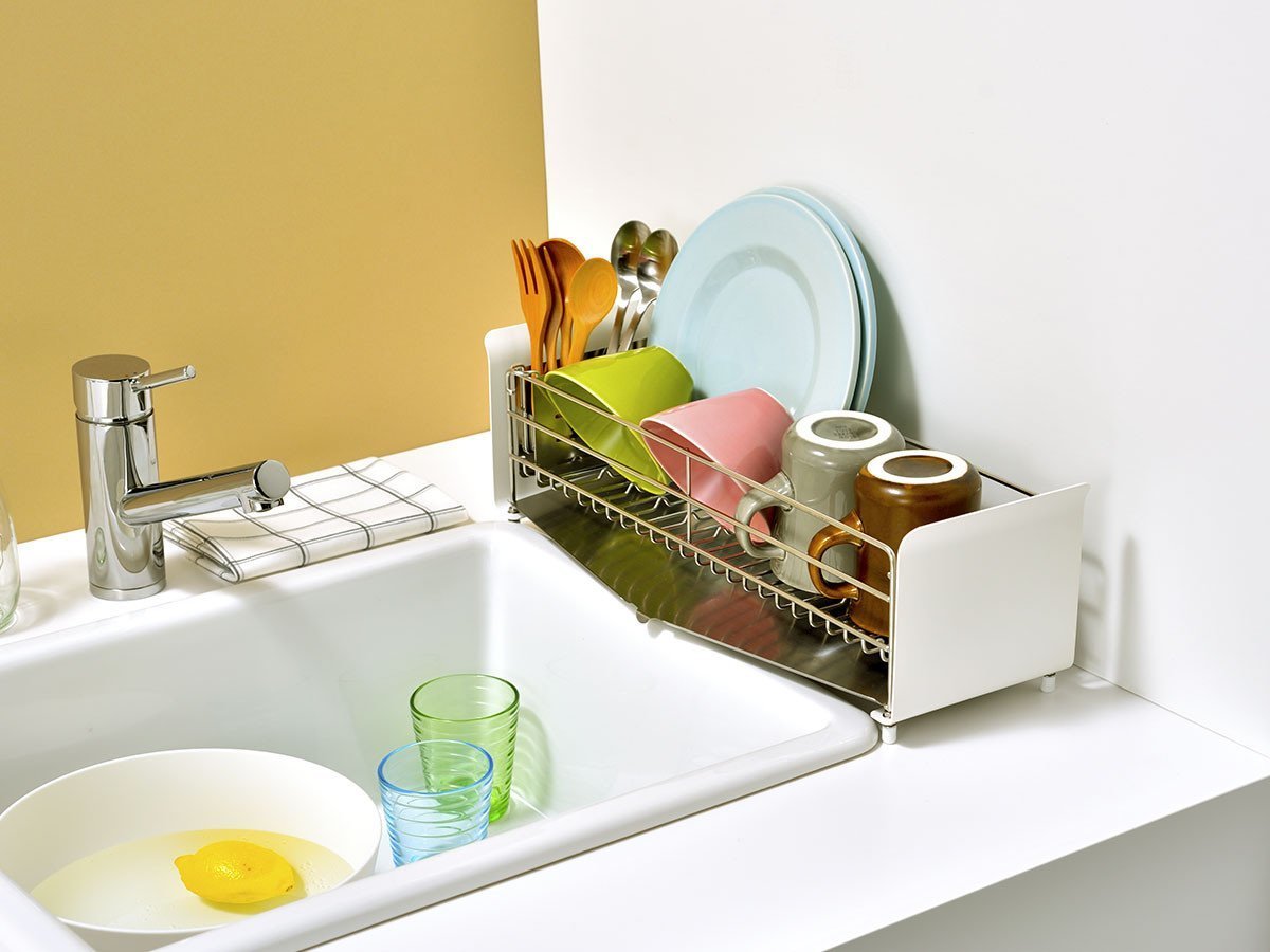 【フライミーアクセソワ/FLYMEe accessoire / GOODS】のDish Drainer / 水切りラック ショートタイプ #107963 人気、トレンドファッション・服の通販 founy(ファニー) 　送料無料　Free Shipping　おすすめ　Recommended / Our Picks　ショート　Short, Short Length　スリム　Slim, Slim Fit　ワイヤー　Wire, Wired Bra　皿　Plate, Dish　ホーム・キャンプ・アウトドア・お取り寄せ　Home Living / Home & Lifestyle / Camping Gear / Outdoor Camping　キッチン・ダイニング　Kitchen & Dining Essentials. Stylish & Functional Tableware　キッチン収納　Kitchen Storage　other-4|ID: prp329100001442029 ipo3291000000031516411