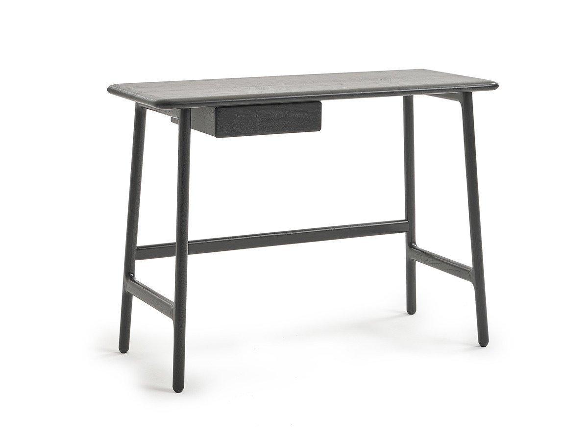 【スケッチ/Sketch / GOODS】のAUTHOR desk / オーサー デスク インテリア・キッズ・メンズ・レディースファッション・服の通販 founy(ファニー) 　おすすめ　Recommended / Our Picks　コンパクト　Compact, Small Size　デスク　Desk, Work Desk　ラウンド　Round, Round Neck　ホーム・キャンプ・アウトドア・お取り寄せ　Home Living / Home & Lifestyle / Camping Gear / Outdoor Camping　家具・インテリア　Home Furniture & Interior. Stylish & Functional Living Spaces　その他 インテリア雑貨、家具　Home Decor & Furniture Extras　ブラック、サイズ:幅100 × 奥行40cm|ID: prp329100001444767 ipo3291000000036804068