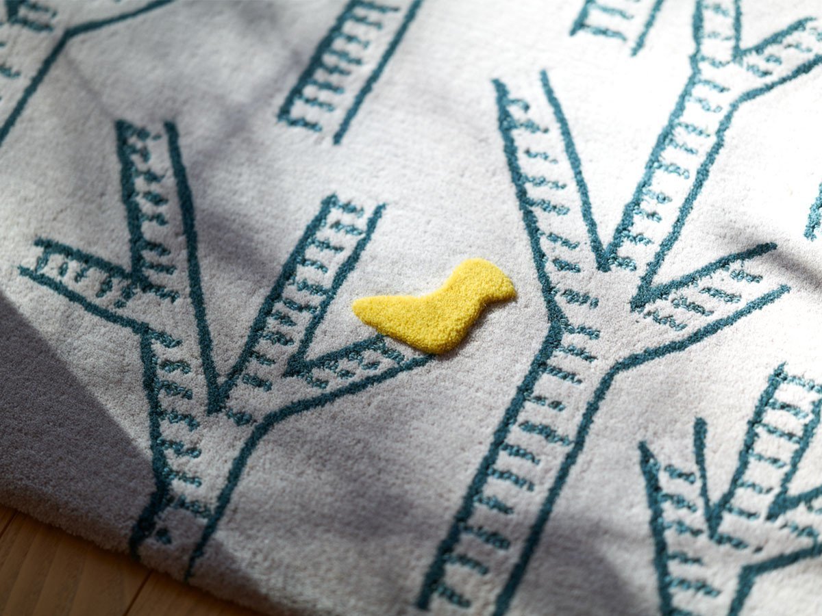 【山形緞通/Yamagata Dantsu / GOODS】のDESIGNERS LINE birds in the forest / デザイナーズライン バーズ・イン・ザ・フォレスト XS 人気、トレンドファッション・服の通販 founy(ファニー) 　ハンド　Hand, Handmade　ループ　Loop, Loop Knit　送料無料　Free Shipping　おすすめ　Recommended / Our Picks　ホーム・キャンプ・アウトドア・お取り寄せ　Home Living / Home & Lifestyle / Camping Gear / Outdoor Camping　家具・インテリア　Home Furniture & Interior. Stylish & Functional Living Spaces　その他 インテリア雑貨、家具　Home Decor & Furniture Extras　other-5|ID: prp329100001461930 ipo3291000000031515897