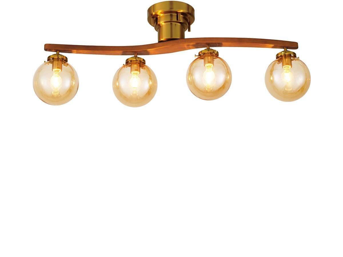 【フライミーパーラー/FLYMEe Parlor / GOODS】のCeiling Light / シーリングライト #108026 人気、トレンドファッション・服の通販 founy(ファニー) 　送料無料　Free Shipping　ウッド　Wood　ガラス　Glass　ハンド　Hand　ホーム・キャンプ・アウトドア・お取り寄せ　Home,Garden,Outdoor,Camping Gear　家具・インテリア　Home Furniture & Interior. Stylish & Functional Living Spaces　ライト・照明　Lighting & Light Fixtures　シーリングライト　Ceiling Light　other-3|ID: prp329100001461940 ipo3291000000031515947