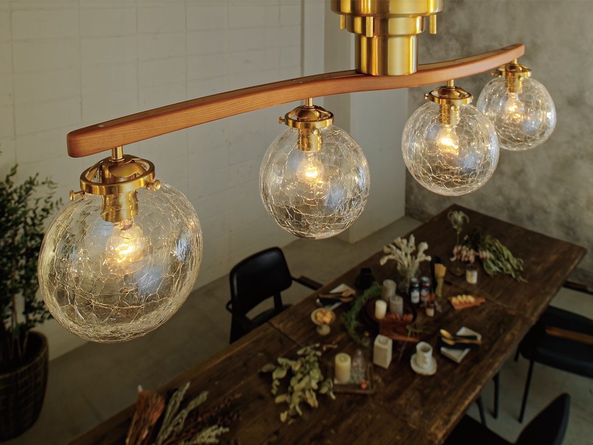 【フライミーパーラー/FLYMEe Parlor / GOODS】のCeiling Light / シーリングライト #108026 人気、トレンドファッション・服の通販 founy(ファニー) 　送料無料　Free Shipping　ウッド　Wood　ガラス　Glass　ハンド　Hand　ホーム・キャンプ・アウトドア・お取り寄せ　Home,Garden,Outdoor,Camping Gear　家具・インテリア　Home Furniture & Interior. Stylish & Functional Living Spaces　ライト・照明　Lighting & Light Fixtures　シーリングライト　Ceiling Light　other-5|ID: prp329100001461940 ipo3291000000031515955