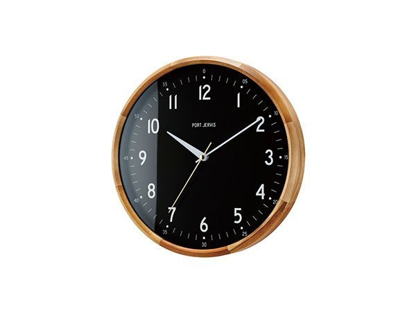 【フライミーパーラー/FLYMEe Parlor / GOODS】のWall Clock / ウォールクロック #108054 インテリア・キッズ・メンズ・レディースファッション・服の通販 founy(ファニー) 　シンプル　Simple, Minimal　フレーム　Frame, Outline　モチーフ　Motif, Design Theme　時計　Watch, Wristwatch　ホーム・キャンプ・アウトドア・お取り寄せ　Home Living / Home & Lifestyle / Camping Gear / Outdoor Camping　家具・インテリア　Home Furniture & Interior. Stylish & Functional Living Spaces　その他 インテリア雑貨、家具　Home Decor & Furniture Extras　ブラック|ID: prp329100001461968 ipo3291000000030190167