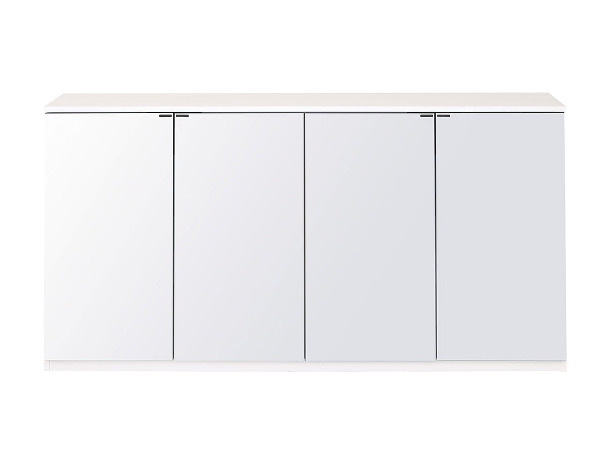 【フライミー ノワール/FLYMEe Noir / GOODS】のCabinet / キャビネット #107884 インテリア・キッズ・メンズ・レディースファッション・服の通販 founy(ファニー) 　ガラス　Glass　ハーフ　Half　モダン　Modern　ホーム・キャンプ・アウトドア・お取り寄せ　Home,Garden,Outdoor,Camping Gear　家具・インテリア　Furniture　収納家具・キャビネット　Storage Furniture　キャビネット　Cabinet　ホーム・キャンプ・アウトドア・お取り寄せ　Home,Garden,Outdoor,Camping Gear　家具・インテリア　Furniture　収納家具・キャビネット　Storage Furniture　サイドボード　Sideboard　本体ホワイト、ガラスハーフミラー|ID: prp329100001469678 ipo3291000000030188648