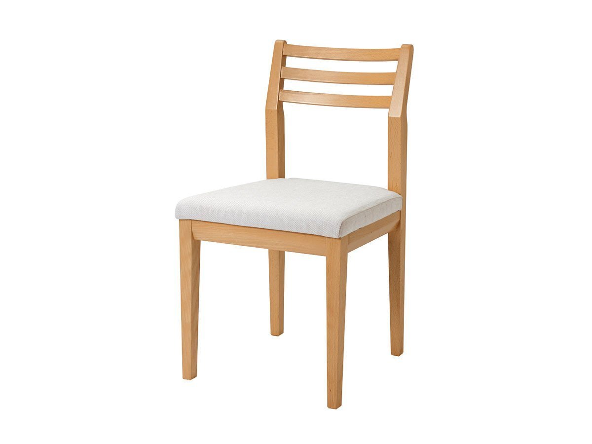 【フライミー ベーシック/FLYMEe BASIC / GOODS】のDining Chair / ダイニングチェア #107905 インテリア・キッズ・メンズ・レディースファッション・服の通販 founy(ファニー) 　送料無料　Free Shipping　クラシック　Classic　スタンダード　Standard　モダン　Modern　ホーム・キャンプ・アウトドア・お取り寄せ　Home,Garden,Outdoor,Camping Gear　家具・インテリア　Furniture　チェア・椅子　Chair　ダイニングチェア　Dining Chair　張地:ホワイト、フレーム:オーク|ID: prp329100001469707 ipo3291000000007879941