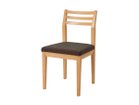 【フライミー ベーシック/FLYMEe BASIC / GOODS】のDining Chair / ダイニングチェア #107905 張地:ブラウン、フレーム:オーク|ID: prp329100001469707 ipo3291000000007879942