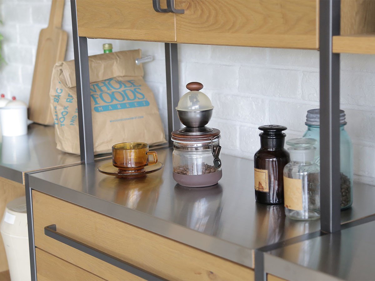 【イージーライフ/Easy Life / GOODS】のATRANDOM UNIT SHELF DINING BOARD / アトランダム ユニットシェルフ ダイニングボード ユニット式 ANタイプ インテリア・キッズ・メンズ・レディースファッション・服の通販 founy(ファウニー) 　オイル　Body Oil　ヴィンテージ　Vintage Style　ショート　Short, Short Length　ダブル　Double, Double-Breasted　フレーム　Frame, Outline　ホーム・キャンプ・アウトドア・お取り寄せ　Home Living / Home & Lifestyle / Camping Gear / Outdoor Camping　キッチン・ダイニング　Kitchen & Dining Essentials. Stylish & Functional Tableware　キッチン収納　Kitchen Storage　キッチン収納・食器棚・レンジ台　Kitchen Cabinet　ホーム・キャンプ・アウトドア・お取り寄せ　Home Living / Home & Lifestyle / Camping Gear / Outdoor Camping　キッチン・ダイニング　Kitchen & Dining Essentials. Stylish & Functional Tableware　キッチン家電・キッチン用品　Kitchen Appliances & Tools　マグカップ・カップ&ソーサー・陶器食器　Mugs / Cups and Saucers / Ceramic Drinkware　参考イメージ|ID: prp329100001532313 ipo3291000000037071699