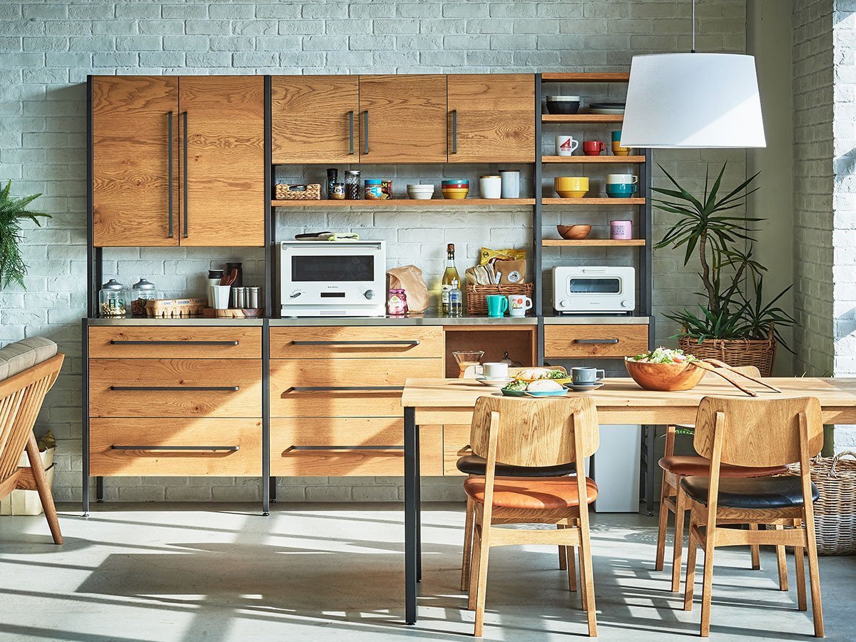 【イージーライフ/Easy Life / GOODS】のATRANDOM UNIT SHELF DINING BOARD / アトランダム ユニットシェルフ ダイニングボード ユニット式 Uタイプ インテリア・キッズ・メンズ・レディースファッション・服の通販 founy(ファニー) 　オイル　Body Oil　ヴィンテージ　Vintage Style　フレーム　Frame, Outline　ホーム・キャンプ・アウトドア・お取り寄せ　Home Living / Home & Lifestyle / Camping Gear / Outdoor Camping　キッチン・ダイニング　Kitchen & Dining Essentials. Stylish & Functional Tableware　キッチン収納　Kitchen Storage　キッチン収納・食器棚・レンジ台　Kitchen Cabinet　ホーム・キャンプ・アウトドア・お取り寄せ　Home Living / Home & Lifestyle / Camping Gear / Outdoor Camping　キッチン・ダイニング　Kitchen & Dining Essentials. Stylish & Functional Tableware　キッチン家電・キッチン用品　Kitchen Appliances & Tools　マグカップ・カップ&ソーサー・陶器食器　Mugs / Cups and Saucers / Ceramic Drinkware　アトランダムシリーズ参考イメージ|ID: prp329100001532320 ipo3291000000035890714