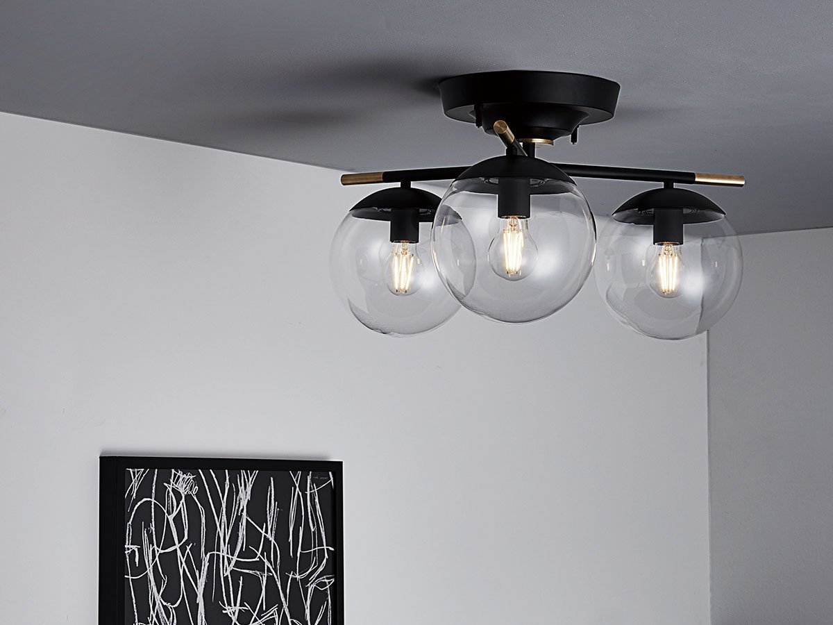 【フライミーパーラー/FLYMEe Parlor / GOODS】のCeiling Lamp / シーリングランプ #108456 インテリア・キッズ・メンズ・レディースファッション・服の通販 founy(ファニー) 　送料無料　Free Shipping　ガラス　Glass, Glassware　モダン　Modern, Contemporary　リラックス　Relax, Relaxed Fit　ホーム・キャンプ・アウトドア・お取り寄せ　Home Living / Home & Lifestyle / Camping Gear / Outdoor Camping　家具・インテリア　Home Furniture & Interior. Stylish & Functional Living Spaces　ライト・照明　Lamps & Lighting Fixtures　シーリングライト・天井照明　Ceiling Light / Flush Mount Light　クリア|ID: prp329100001655088 ipo3291000000036771807