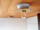 【ハモサ/HERMOSA / GOODS】のPICCOLA CEILING LAMP / ピッコラ シーリングランプ スチールシェード ホワイト / ゴールド|ID: prp329100001687758 ipo3291000000030178499