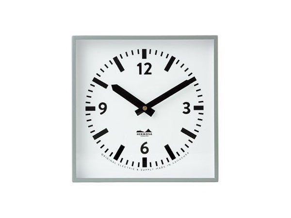 【ハモサ/HERMOSA / GOODS】のHK SQUARE CLOCK / HK スクエアクロック インテリア・キッズ・メンズ・レディースファッション・服の通販 founy(ファニー) 　送料無料　Free Shipping　おすすめ　Recommended / Our Picks　スクエア　Square, Square Shape　フレーム　Frame, Outline　ヴィンテージ　Vintage Style　時計　Watch, Wristwatch　ホーム・キャンプ・アウトドア・お取り寄せ　Home Living / Home & Lifestyle / Camping Gear / Outdoor Camping　家具・インテリア　Home Furniture & Interior. Stylish & Functional Living Spaces　その他 インテリア雑貨、家具　Home Decor & Furniture Extras　ハンマートングレー|ID: prp329100001758482 ipo3291000000030178532